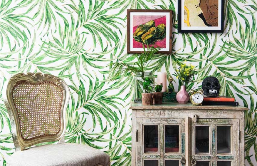 Adding Color To Your Walls Has Never Been Easier With Easy To Install Wallpaper
