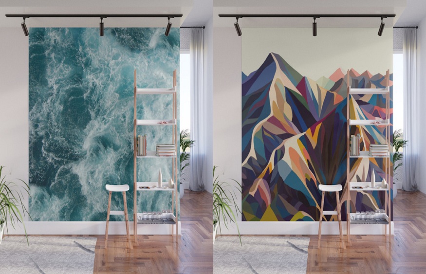 Differences Between a Wallpaper and Wall Mural You Should Know About