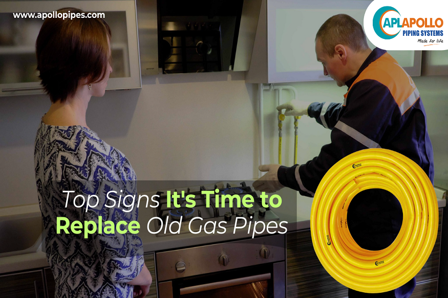 Top Signs It’s Time to Replace Old Gas Pipes  